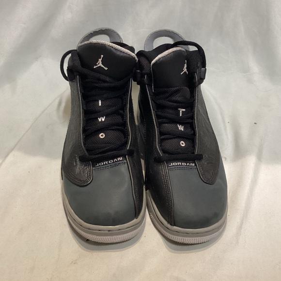 Nike Air Jordan Dub Zero Black/White-Classic Charcoal-Wolf Grey - Picture 3 of 7